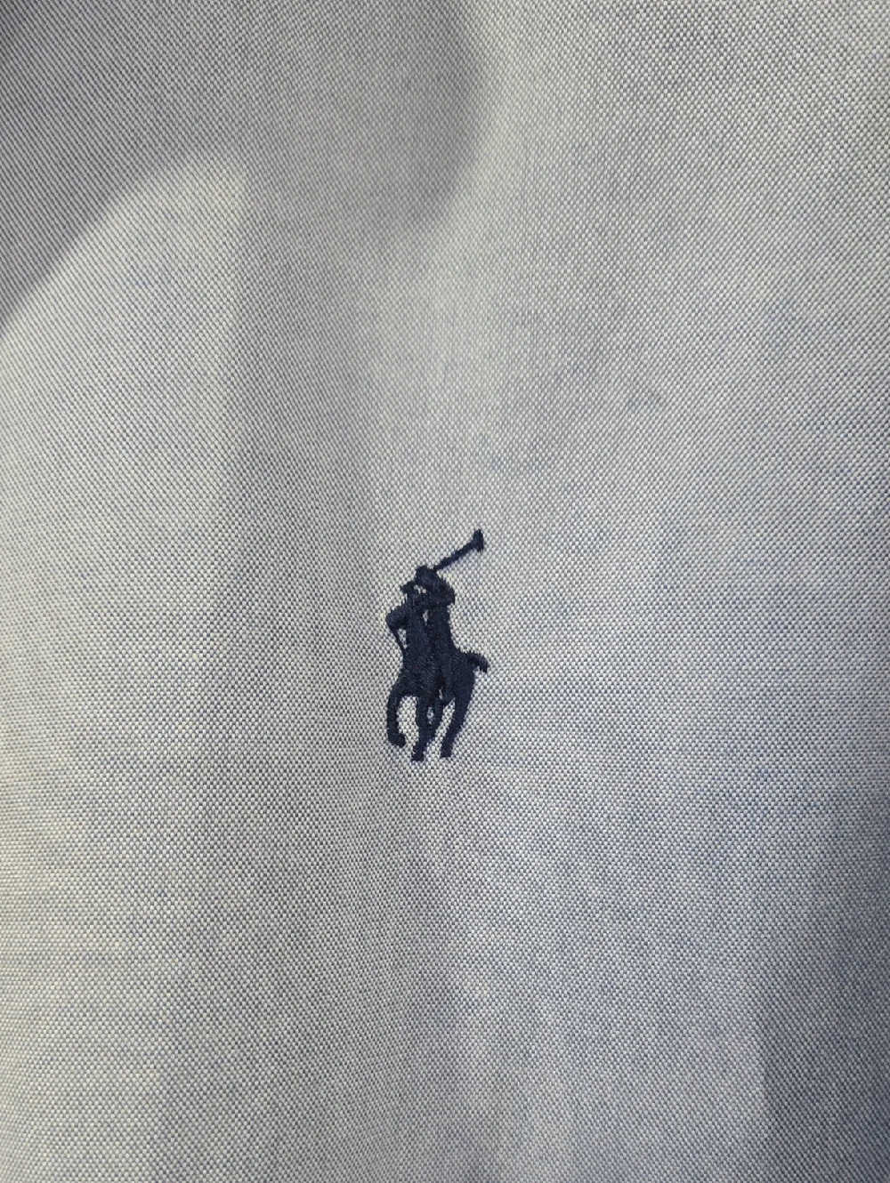 Ralph Lauren Men’s Light Blue Oxford Button-Down Shirt-Ralphcore - Picture 3 of 6